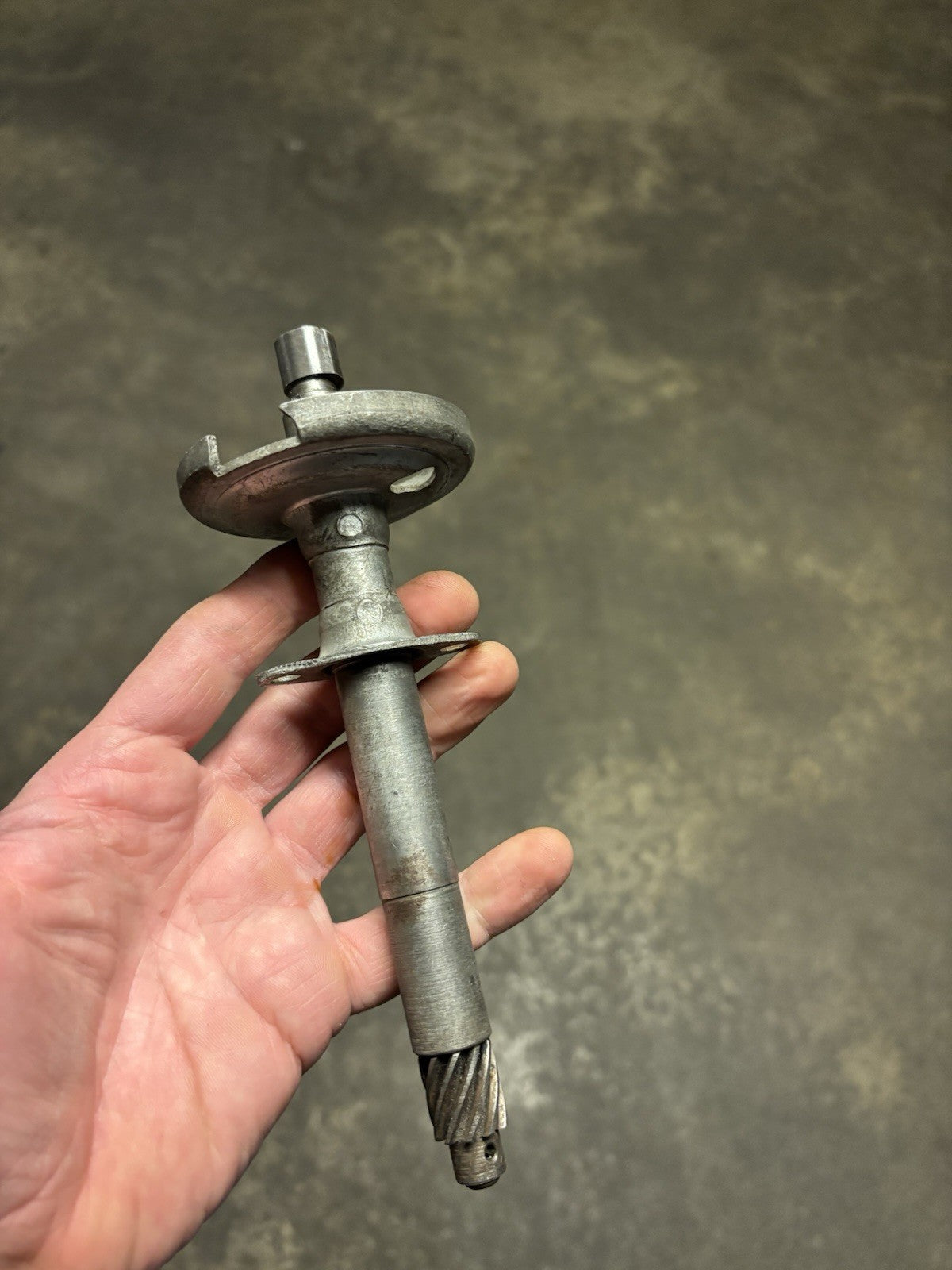 Harley Davidson Dual Point Timer Base Big Twin OHV Panhead 1961-64 OEM