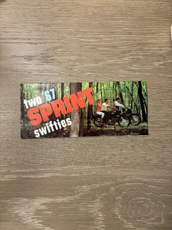 Harley Davidson Sprint Swifties 1967 Brochure