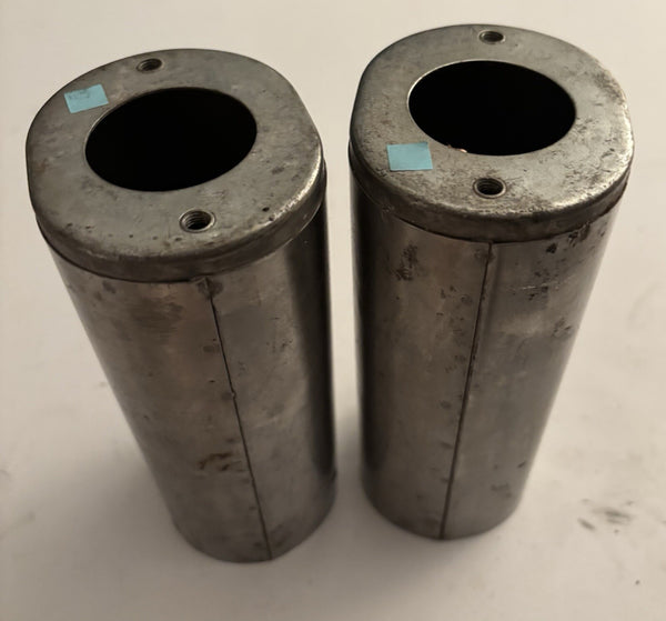 Harley Panhead FL Shovelhead Fork Leg Tube Slider Covers Cowbells 45964-49