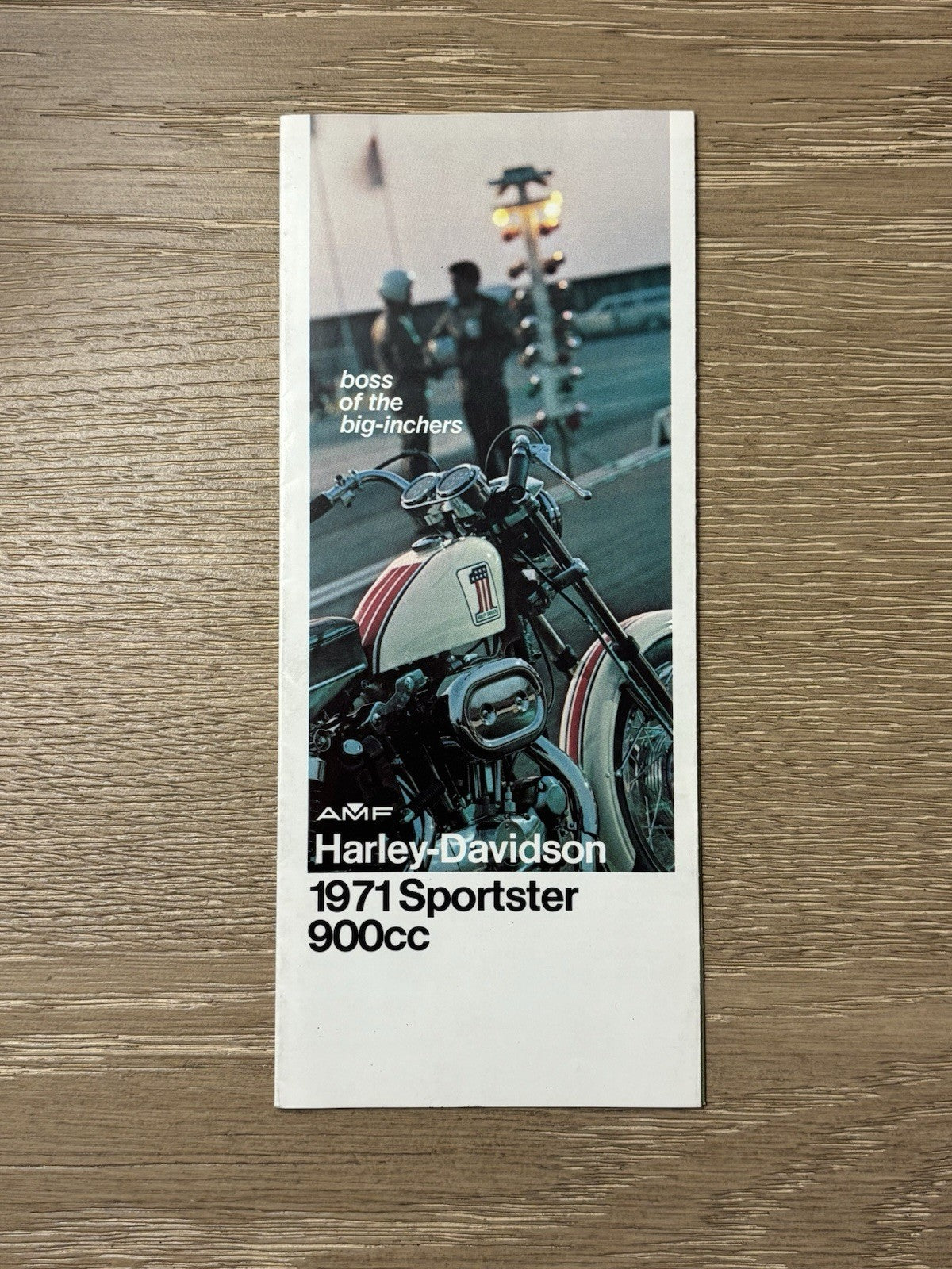 Harley Davidson Sportster 1971 Sales Brochure Ironhead Amf