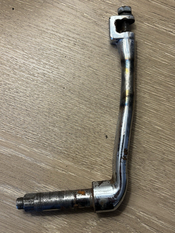 Knucklehead Panhead one piece kicker arm Crusty Chrome Harley Chopper
