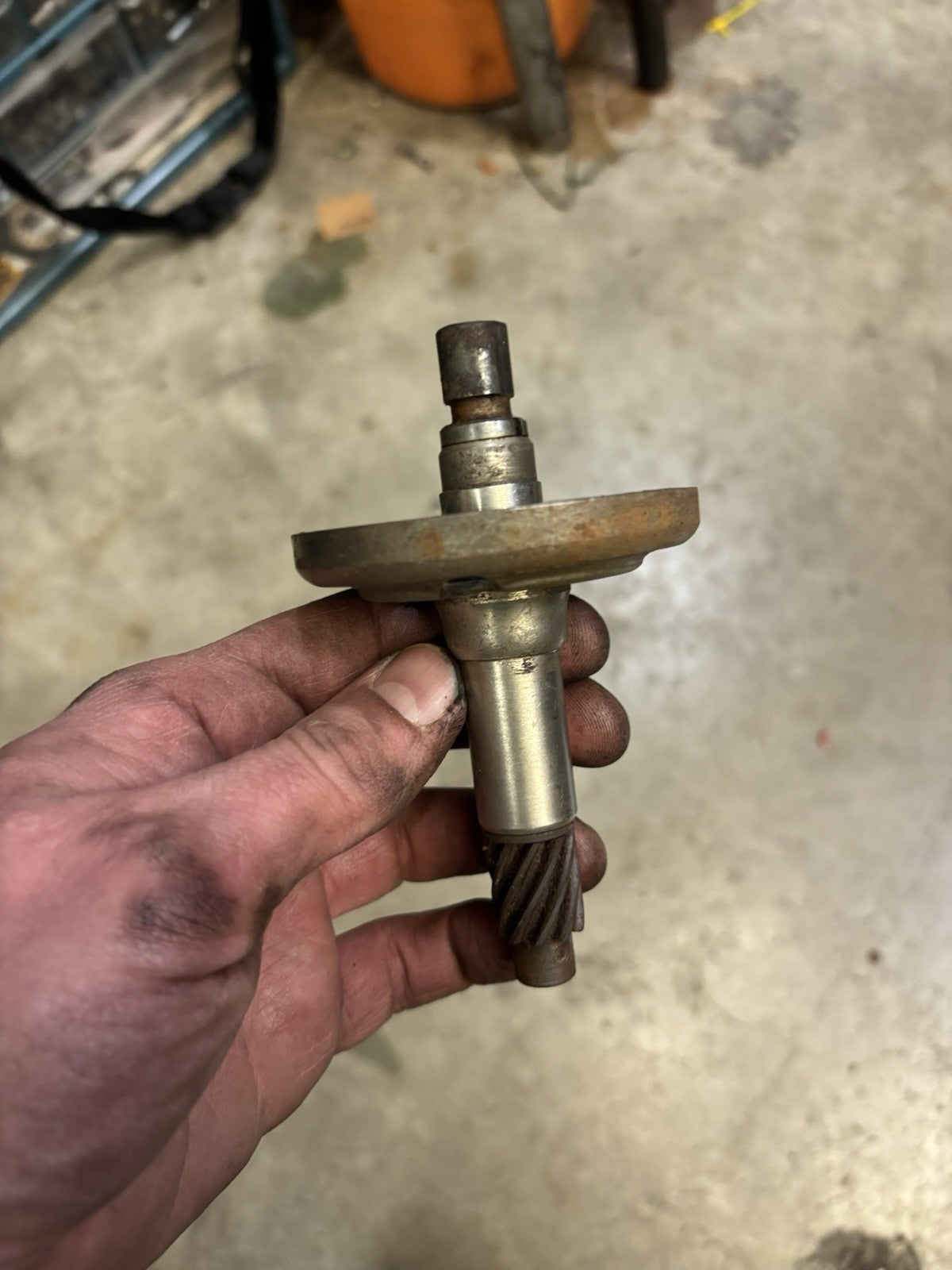 Oem Harley Circuit Breaker Shaft Housing  45 Flathead