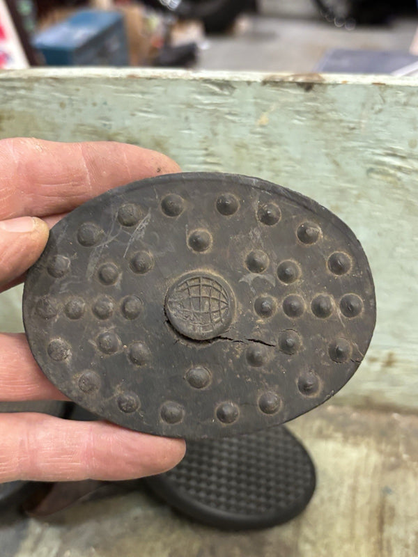 Harley Globe  Atlas knucklehead Rocker Clutch Pedal Pad Brake Flathead Panhead