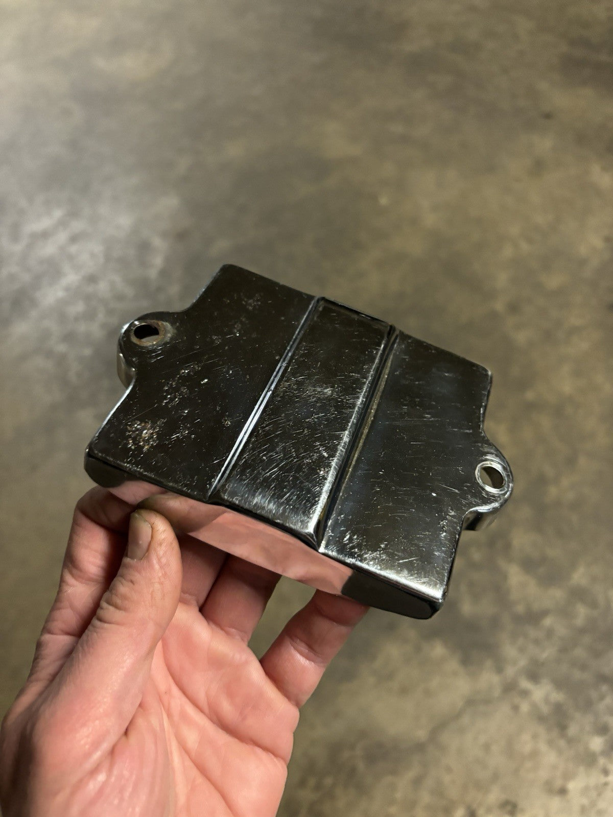 Original Harley-Davidson Knucklehead UL Flathead Panhead Battery Cover 66373-36