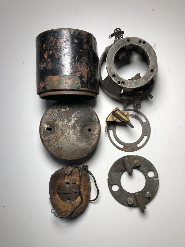 Harley Davison Oem 32e Brass Tag Generator Parts Knucklehead Panhead Flathead 6v