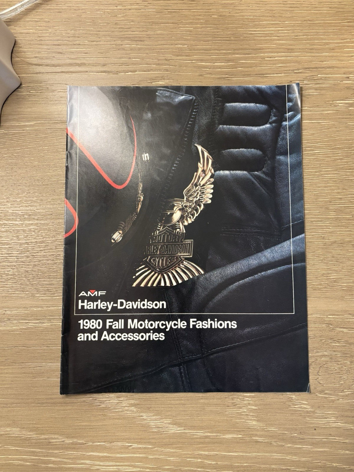 Original 1980 Harley Davidson Motorcycle Accessories Sales Brochure 11”x9”