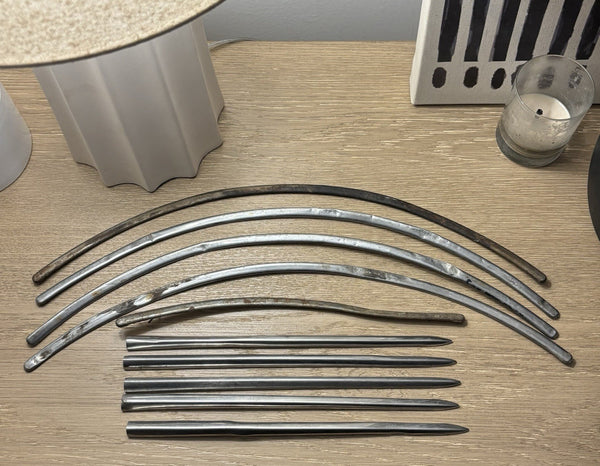 Harley Knucklehead Panhead Fender Trim Lot Oem