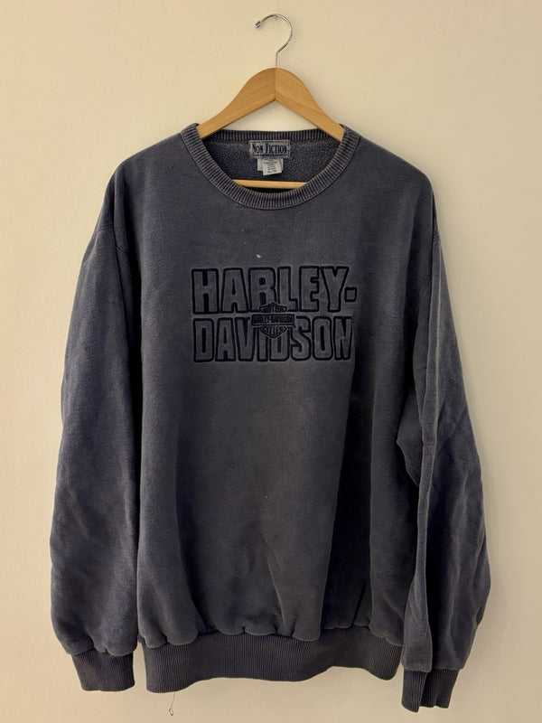 Vintage Harley Crew Sweatshirt Xl