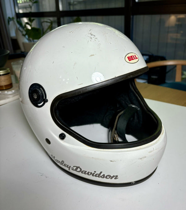 Bell Harley Davidson Vintage X-200 Helmet Size Med 1975
