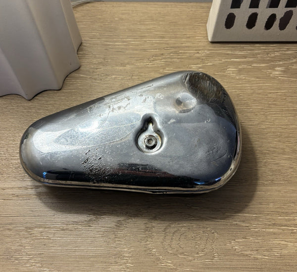 Harley Davidson OEM Panhead Duo Glide Tear Drop Toolbox Smooth