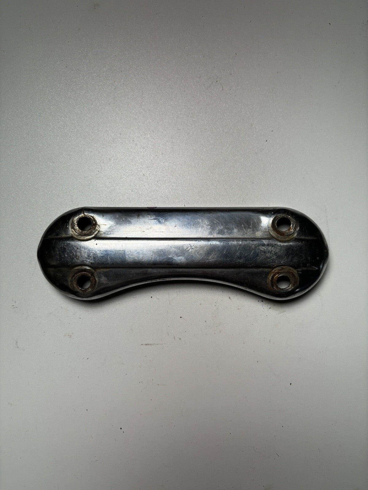 Panhead Hydra Glide Handle Bar Riser Clamp Top Harley Davidson Oem