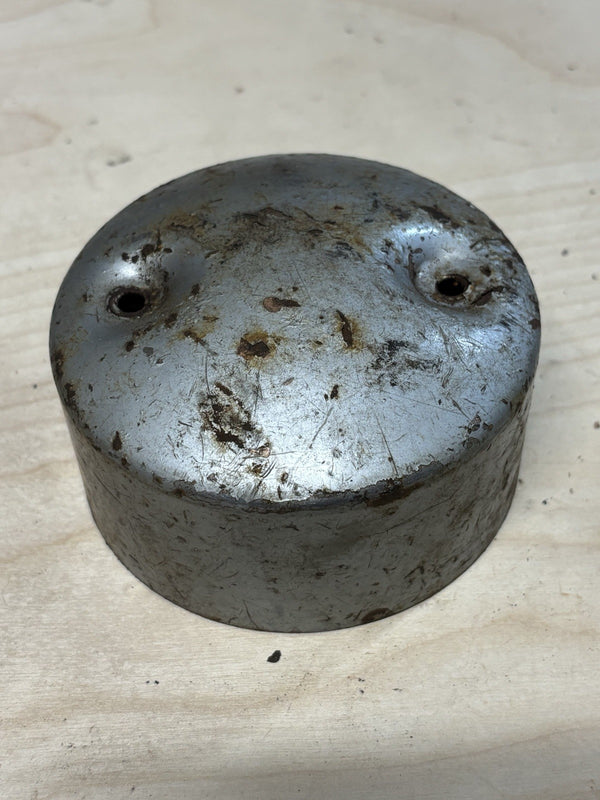 HARLEY KNUCKLEHEAD PANHEAD FLATHEAD GENERATOR END COVER HEAVY EARLY OEM CAP