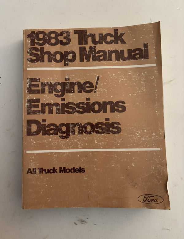 1983 Ford F-150 F-250 F-350 Bronco Service Manual M Engine emissions Diagnosis