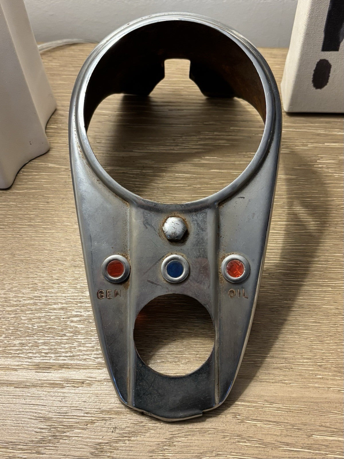 Harley Davidson Panhead Duo-Glide 3 Light Dash Cover 1962-67