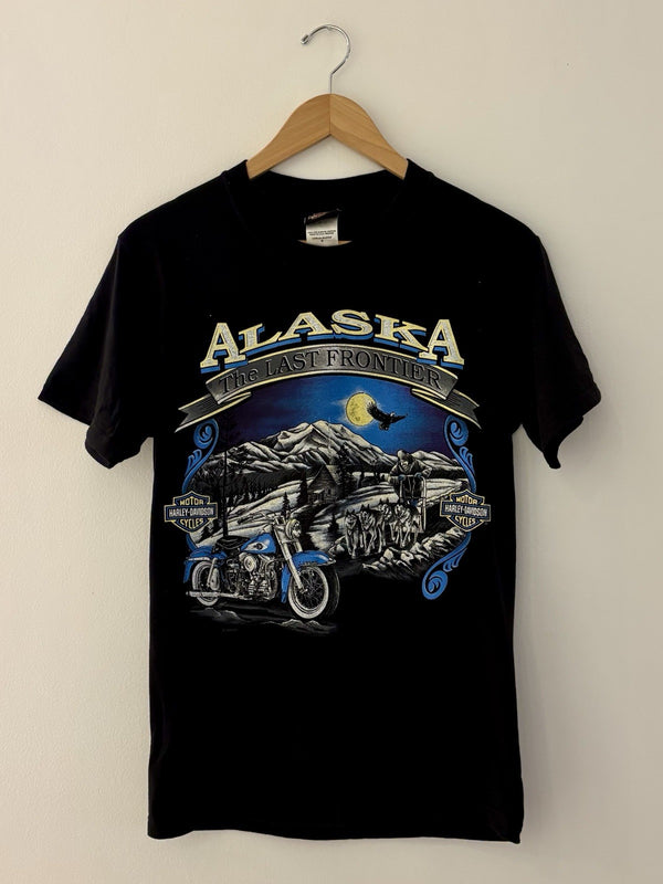 Vintage Harley Tshirt Single Alaska Small Alaska