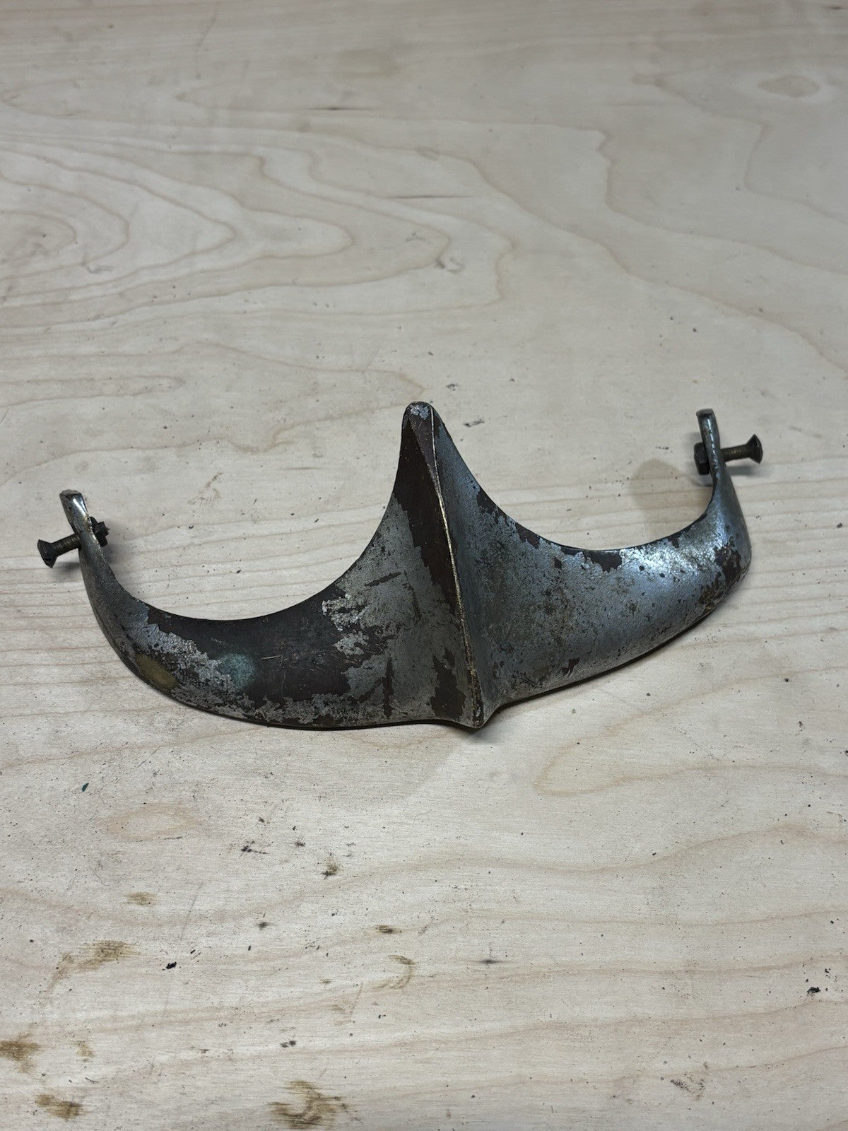 Nation Bilt Heavy Brass fender tip Harley Davidson Knucklehead Flathead Panhead