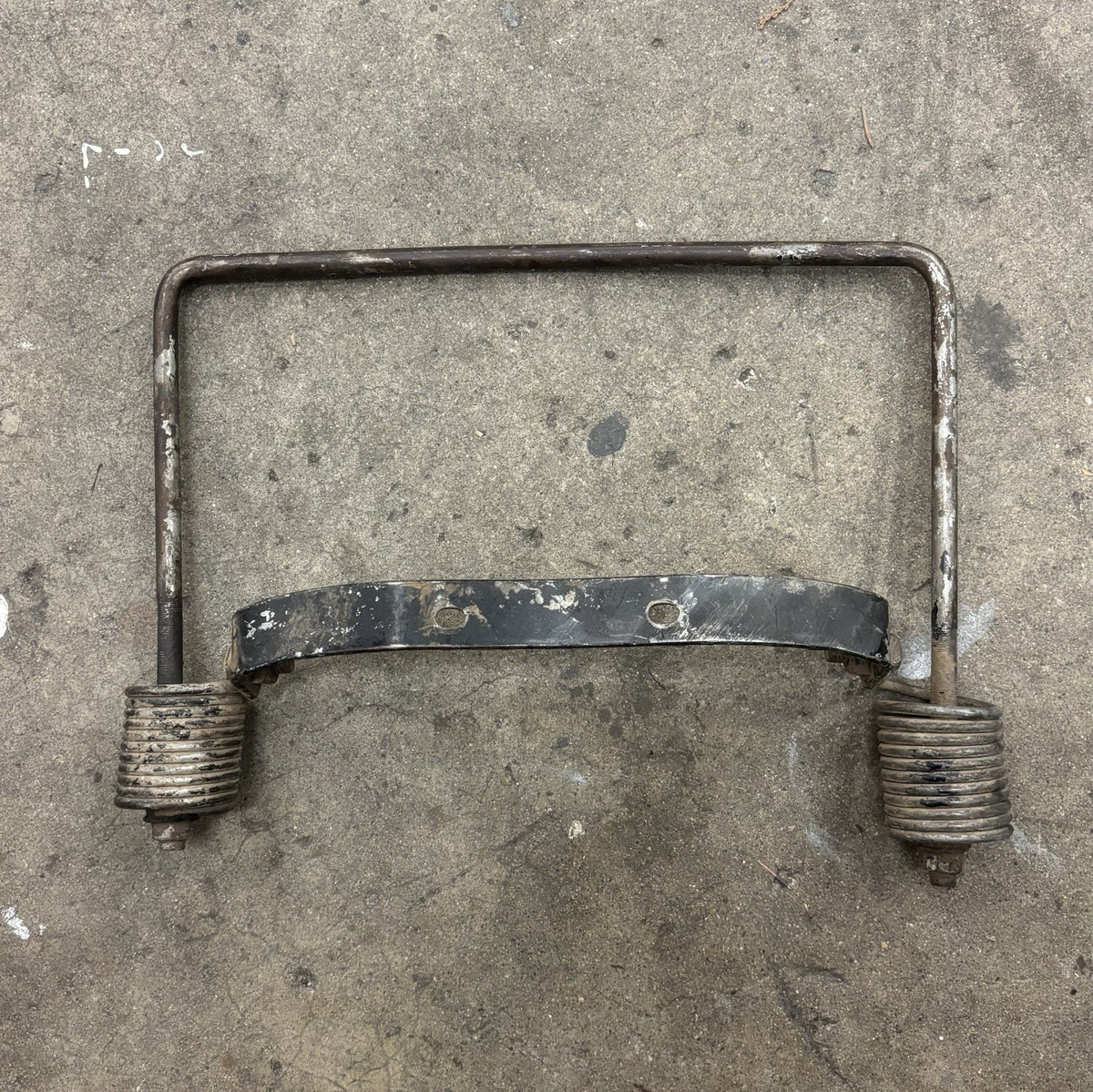 OEM Harley Davidson Buddy Seat Auxiliary Spring Bracket Yoke Knucklehead Panhead