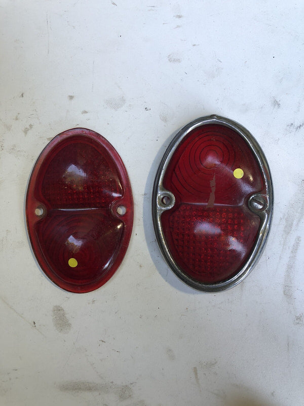1930’s Chevrolet tail light glass and one Trim 325