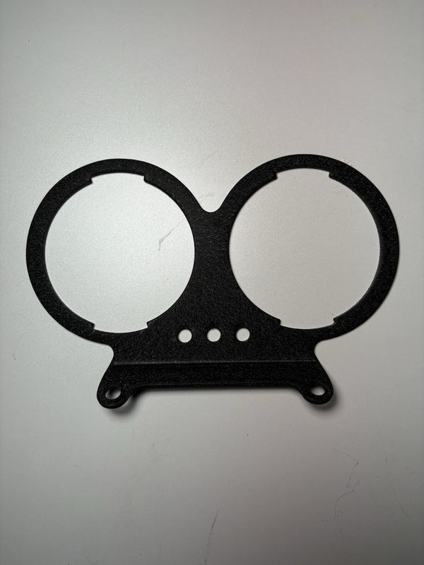 Harley Davidson Dual gauge mount 1983-91 xl and fxr 3 hole