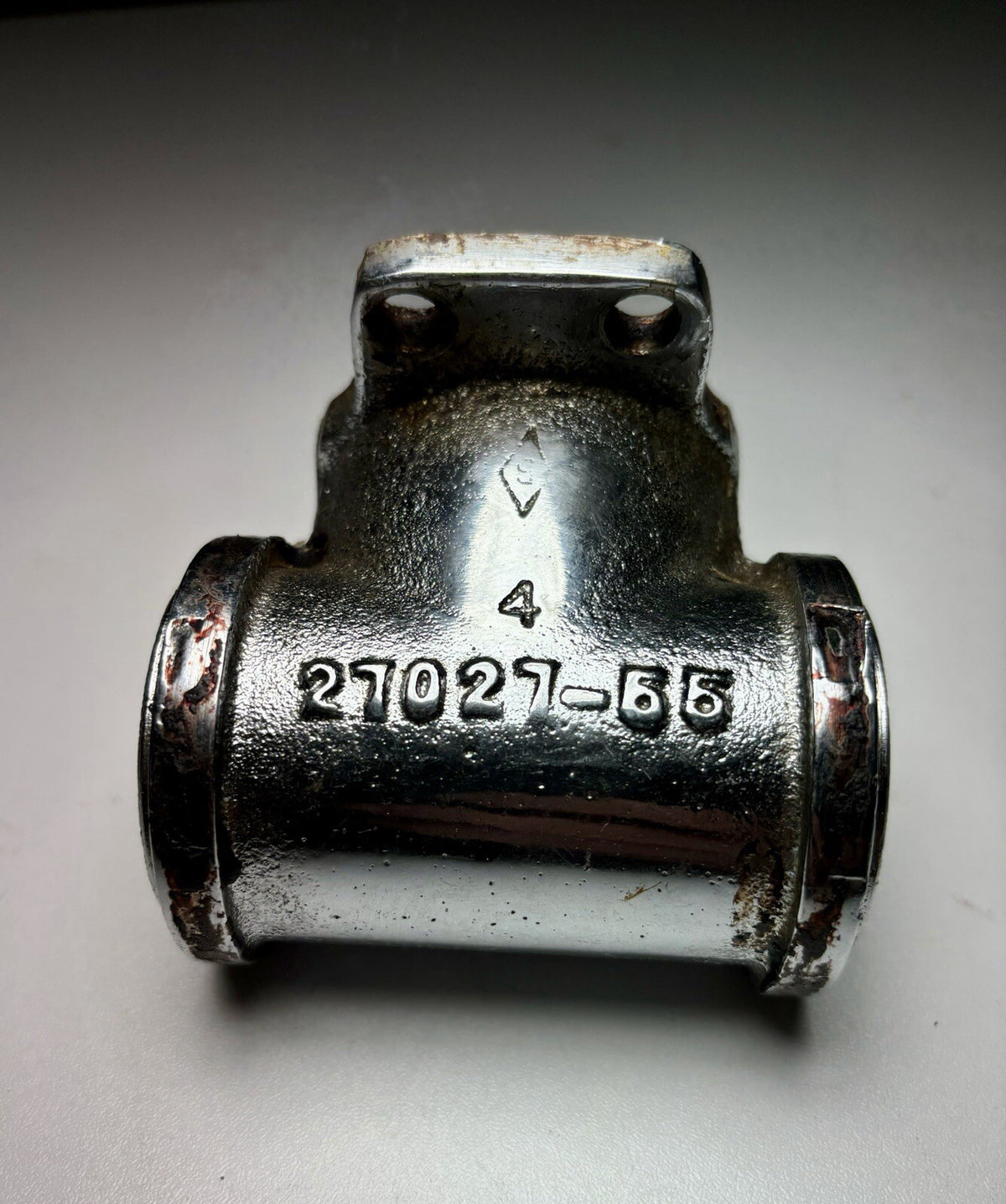 Harley Manifold Panhead 27027-55 Oem Chrome 