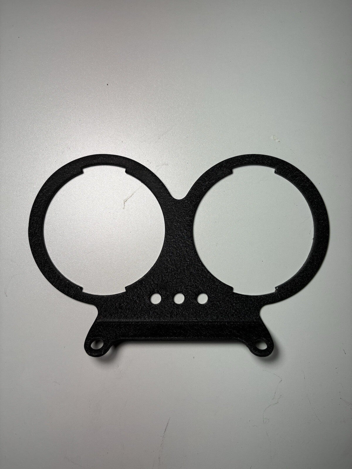 Harley Davidson Dual gauge mount 1983-91 xl and fxr 3 hole
