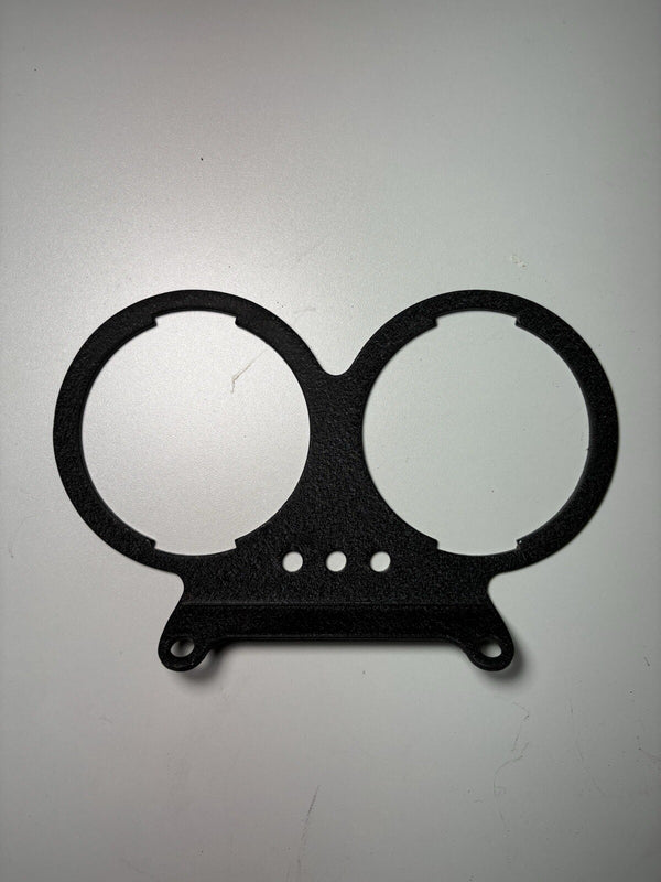 Harley Davidson Dual gauge mount 1983-91 xl and fxr 3 hole
